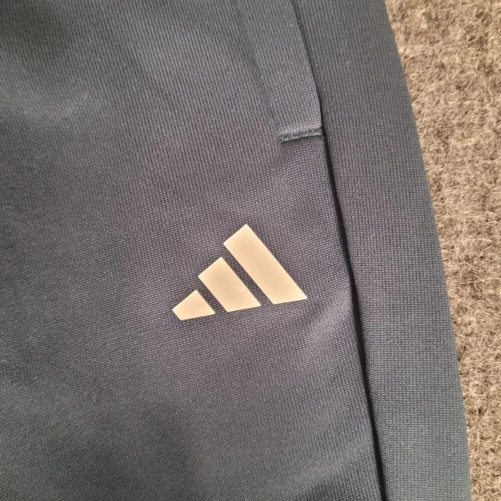 NWT Adidas Performance Fleece Jogger Pants Women's Lg Arctic Night/White Game&Go - Picture 5 of 7